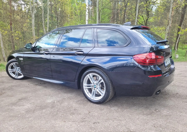 BMW Seria 5 cena 105550 przebieg: 158000, rok produkcji 2016 z Warszawa małe 379